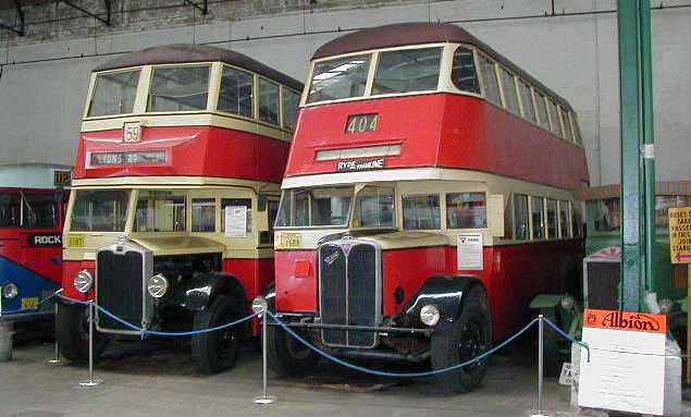 Sydney Albion Venturer 80 Waddington 1187 & AEC Regent III Waddington 1688